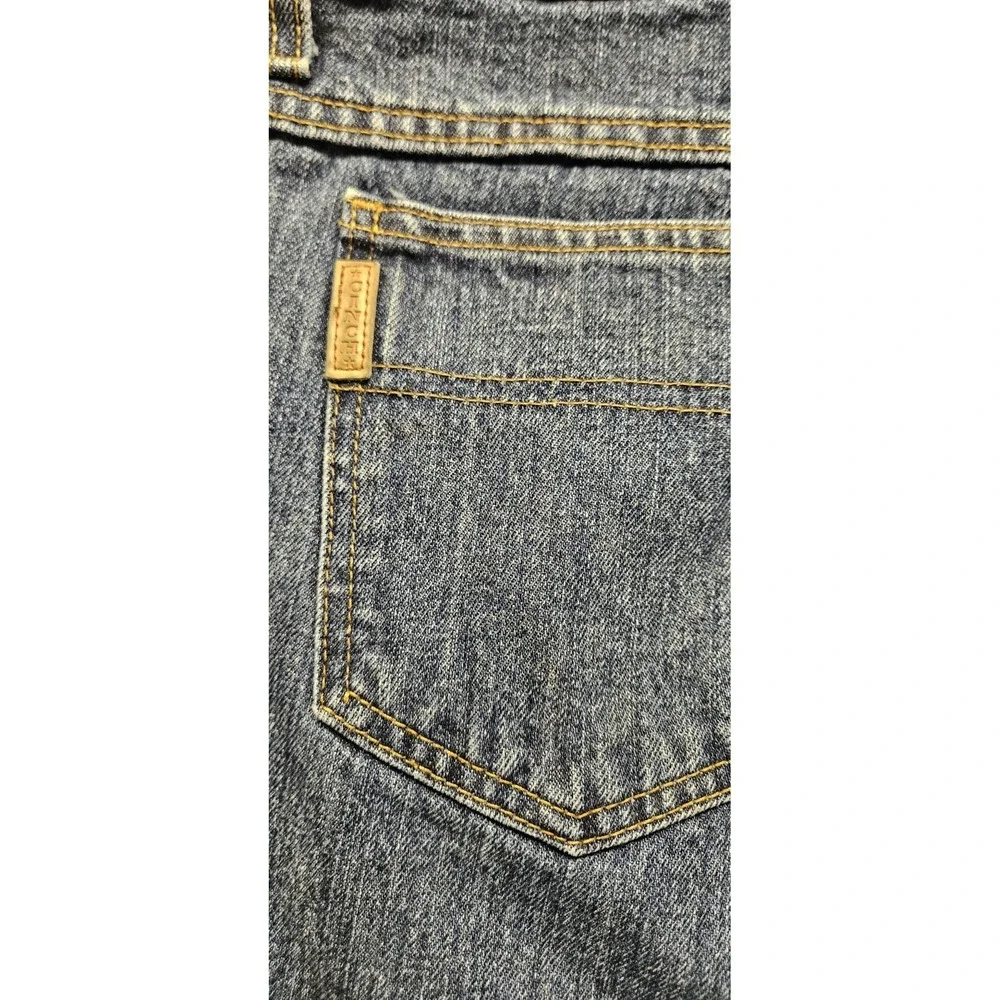 Cinch Men's 42x32‎ Blue Straight Jeans Denim Button Zip 5-Pocket Regular Fit